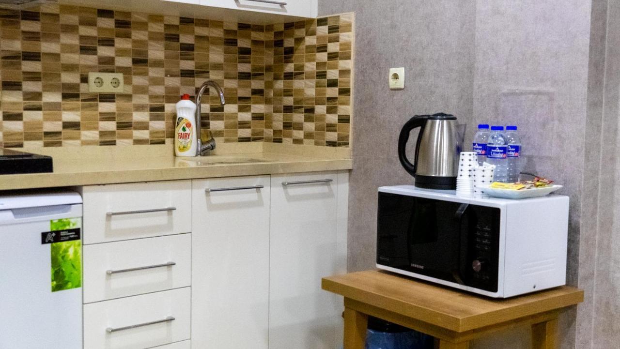 Bursa Suites Apart Otel Extérieur photo A microwave oven in a kitchen