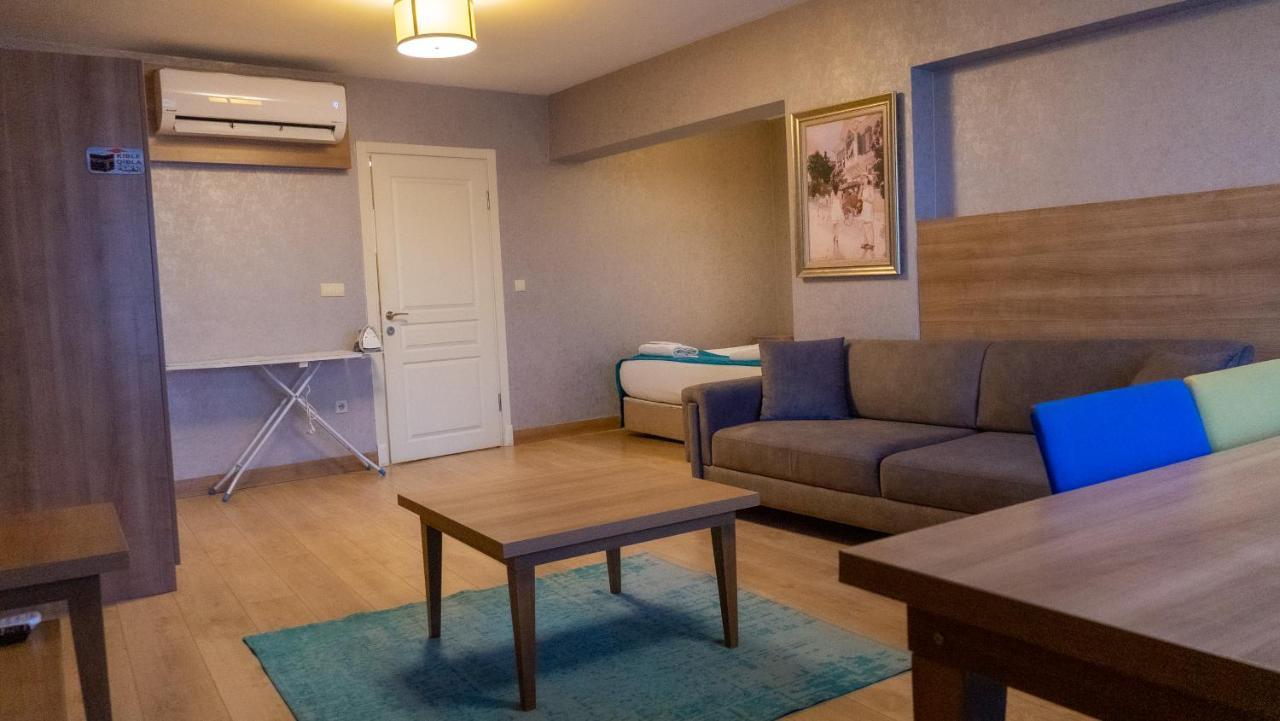 Bursa Suites Apart Otel Extérieur photo A typical hotel room